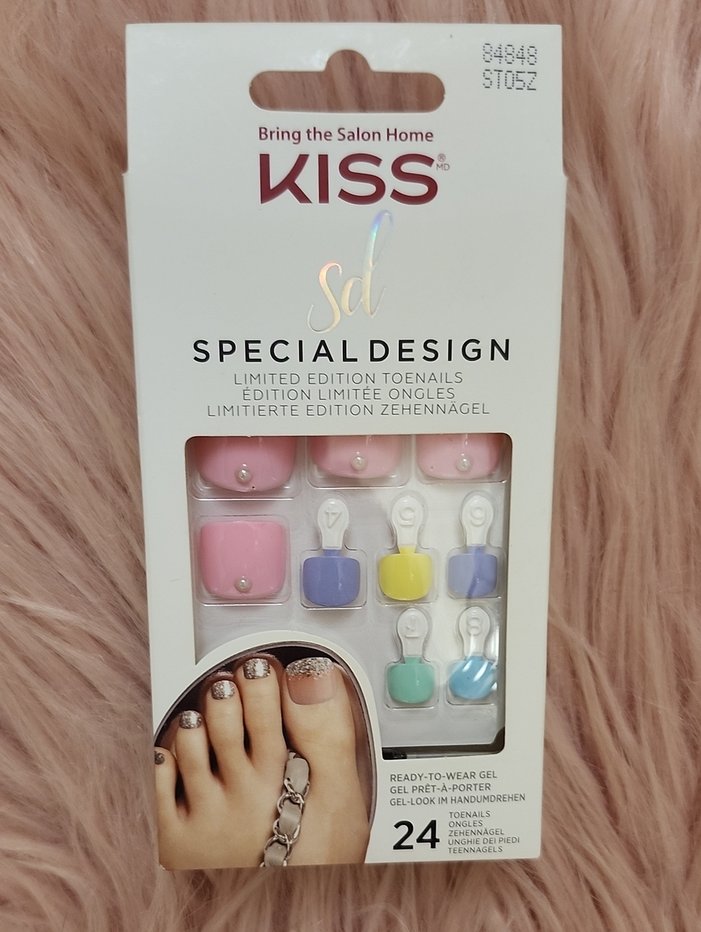 Brand New KISS LIMITED EDITION Sd SPECIAL DESIGN TOENAILS